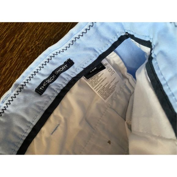 Nautica Classic Fit Deck Shorts in Tiffany (Light) Blue, Men's Size 40W, MP $55 - Picture 10 of 14